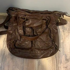 Brown crossbody bag